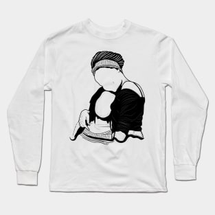 Black & white Elegant Art 19 Long Sleeve T-Shirt